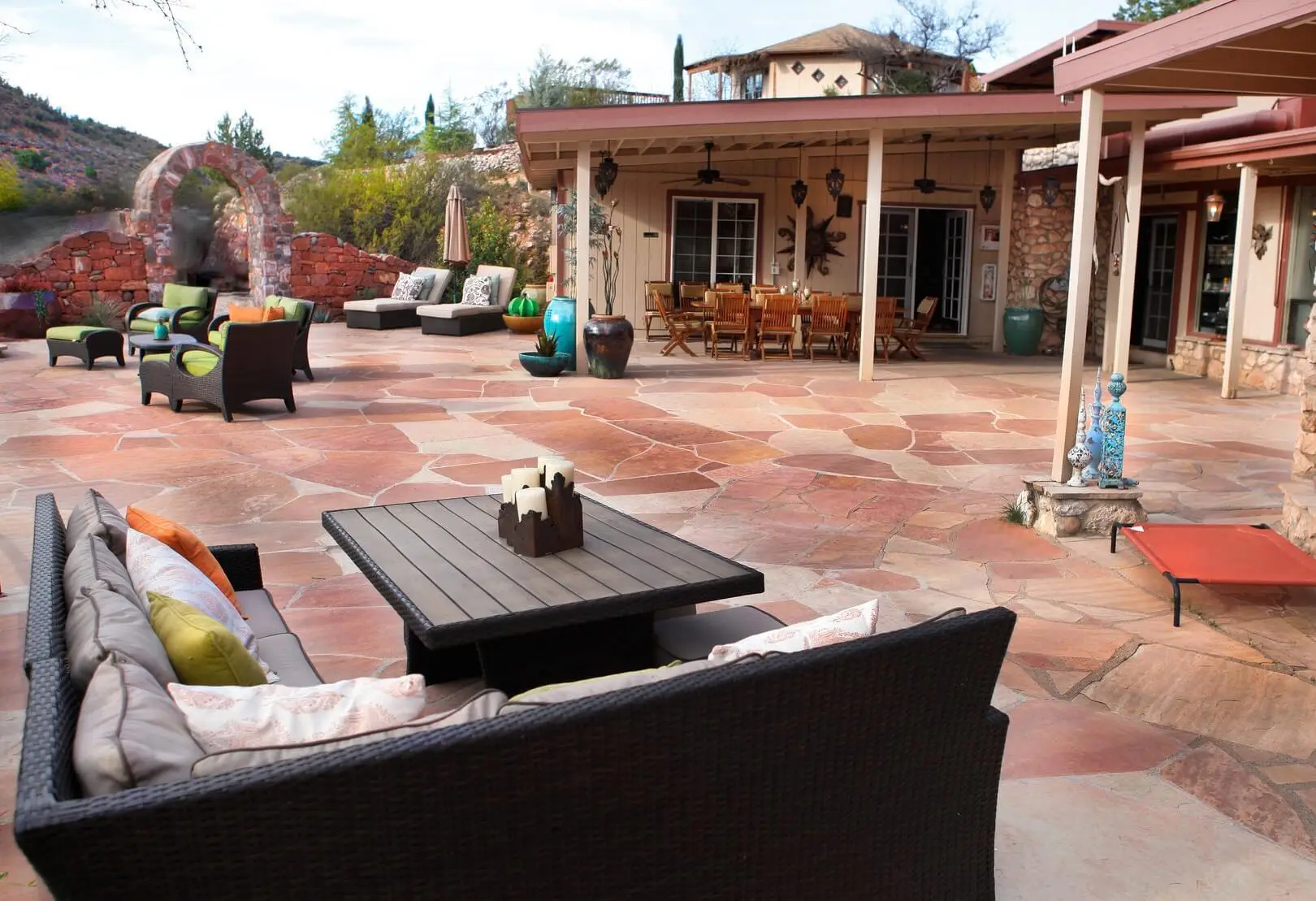 Residential treatment center seating area